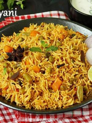 Veg. Biryani – Royalty in its own